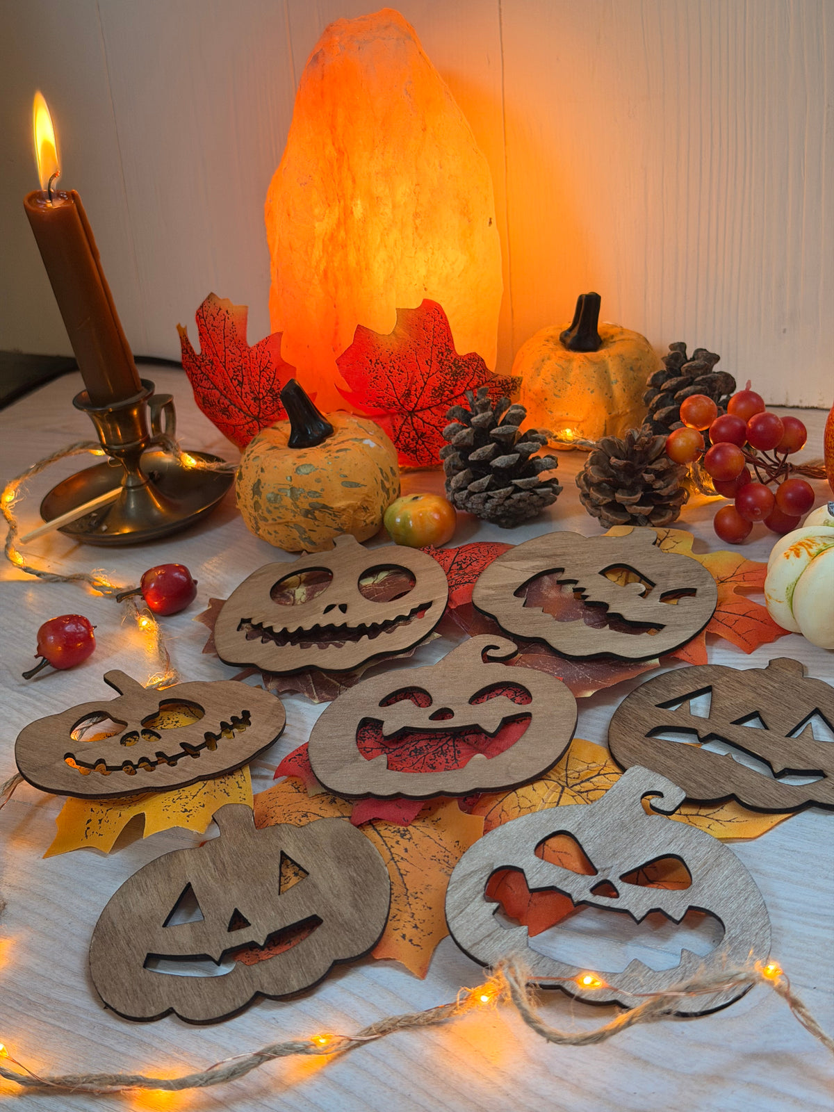 Lot7 Dessous de Verre "Esprits d'Automne"