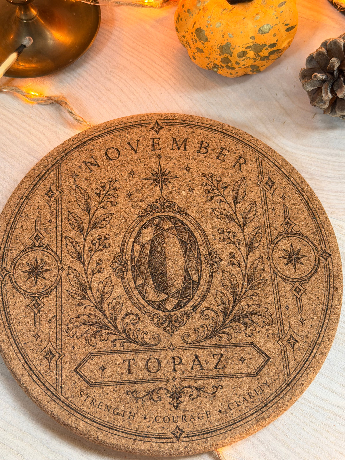 Dessous de Plat mensuel "Aura Minérale"