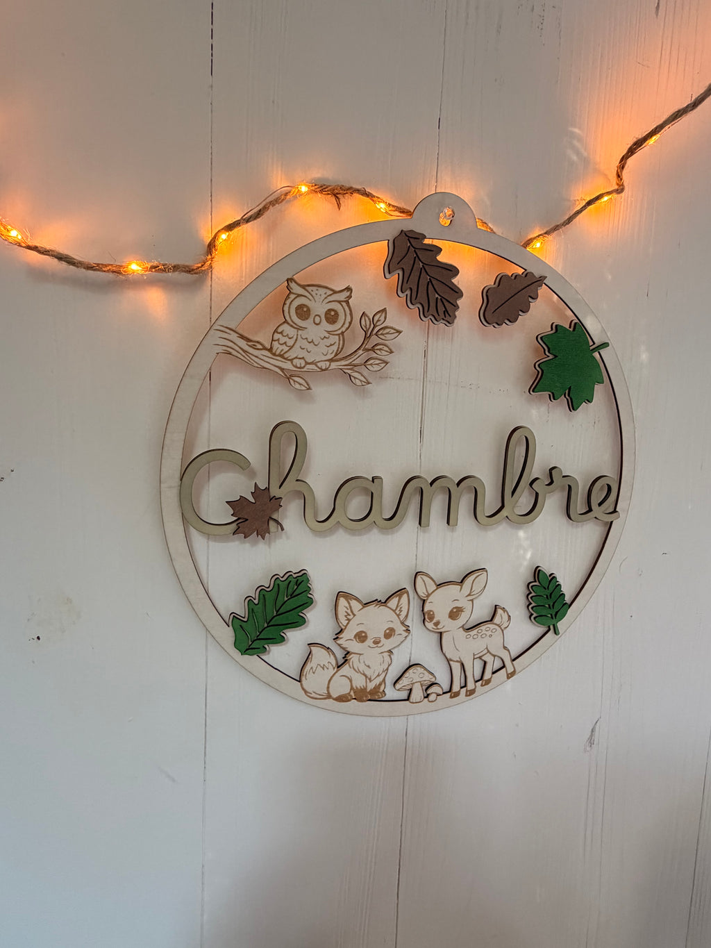 Panneau Forêt enchantée