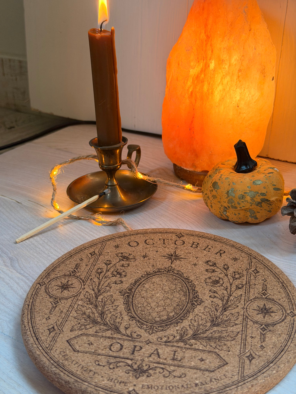 Dessous de Plat mensuel "Aura Minérale"