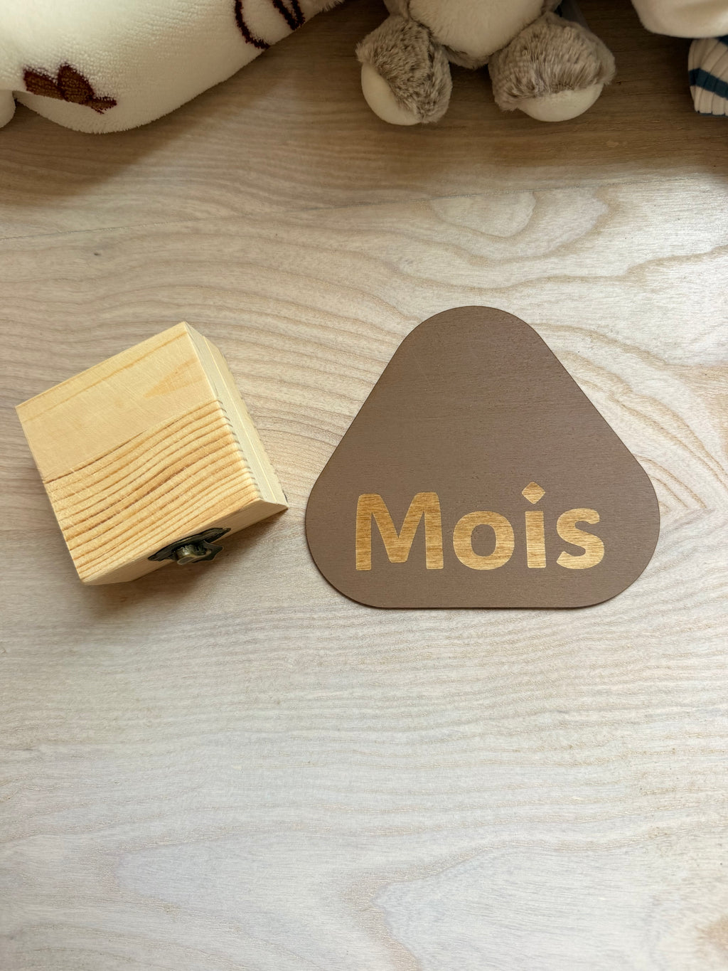 Le Coffret "Petits Pas" - Ensemble d'Étapes Bébé en Bois