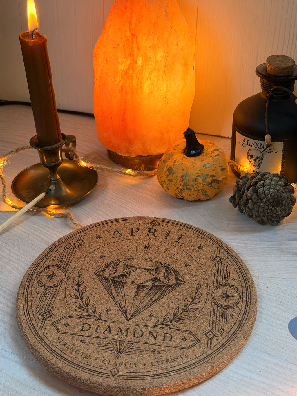 Dessous de Plat mensuel "Aura Minérale"