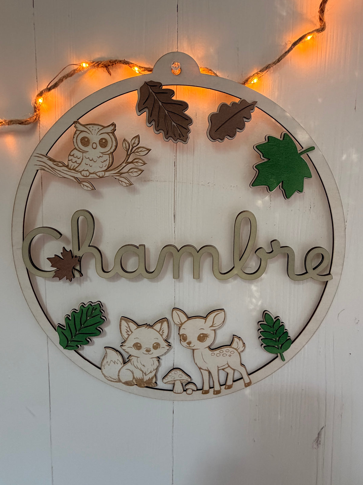 Panneau Forêt enchantée