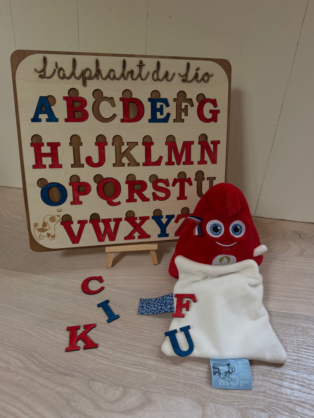 Puzzle Éducatif de l'Alphabet en Bois – Personnalisable