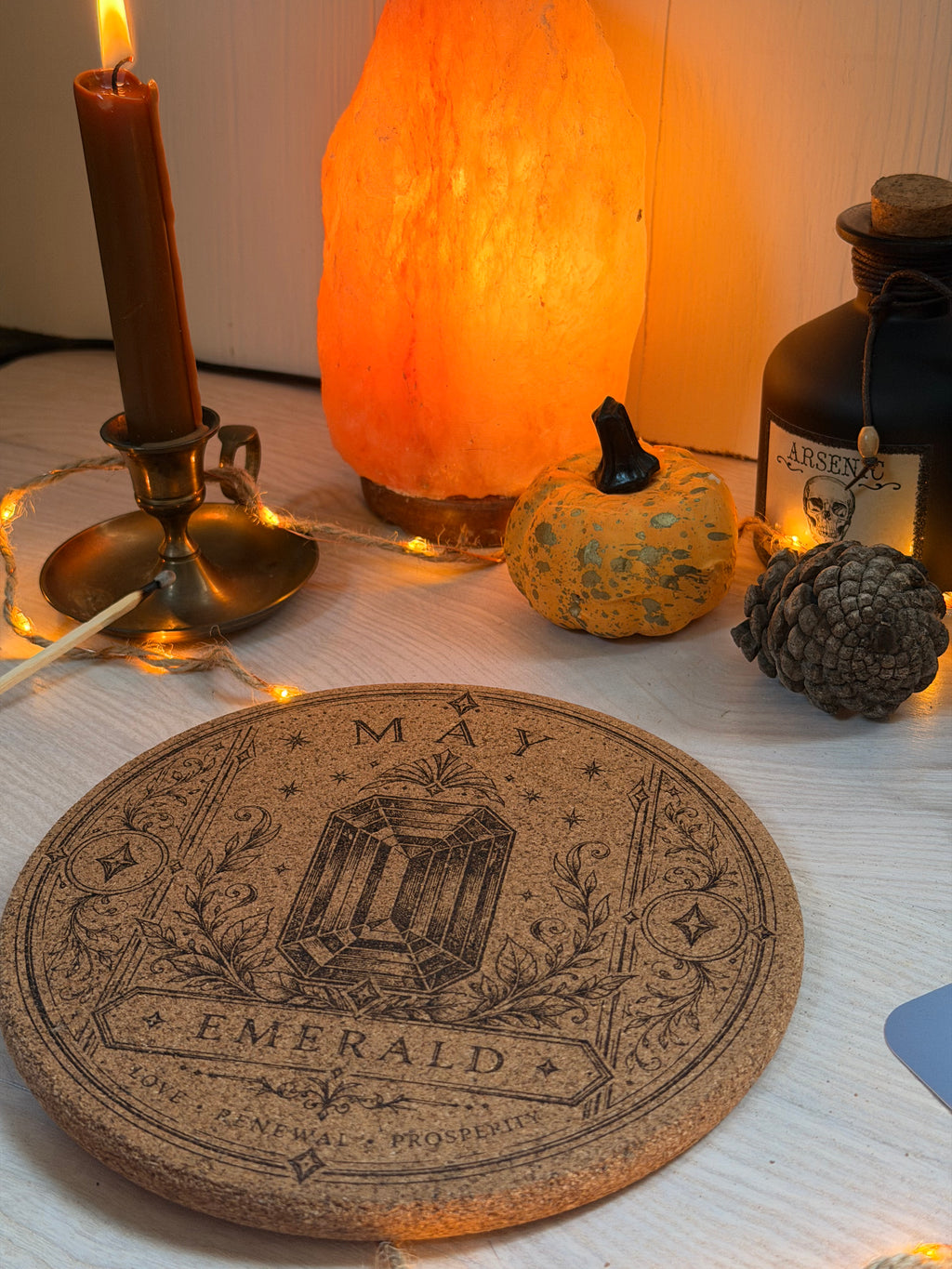 Dessous de Plat mensuel "Aura Minérale"