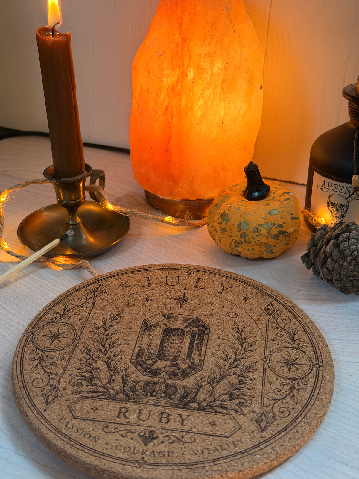Dessous de Plat mensuel "Aura Minérale"
