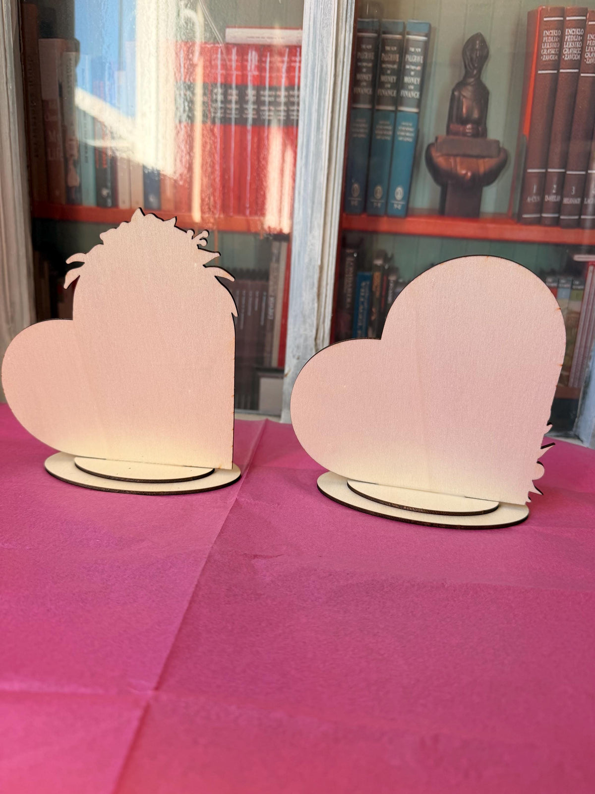 Plaque Décorative "Lien Unique" ou "L'Amour d'une Maman" en Bois Gravé